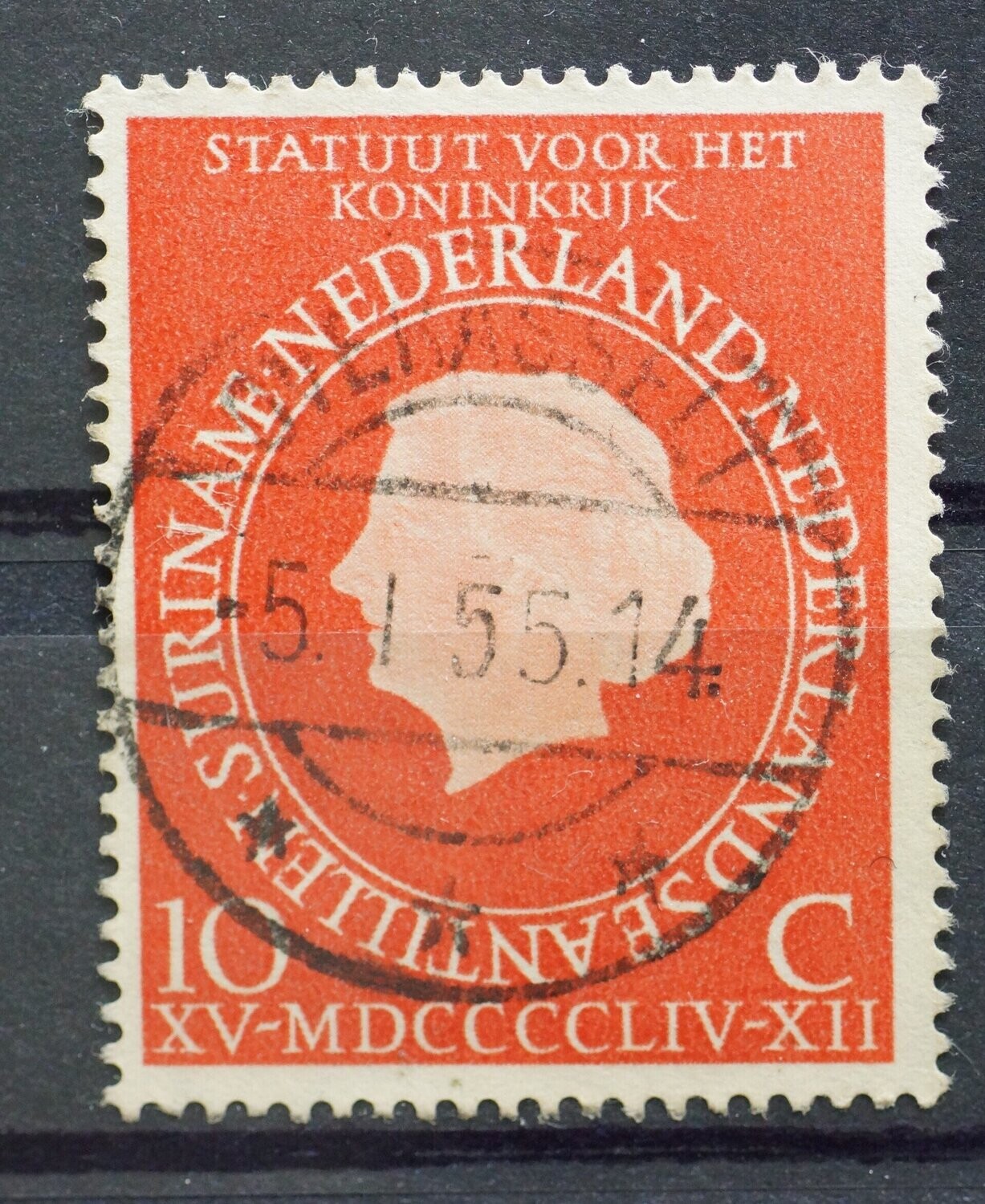 Overasselt op NVPH 654