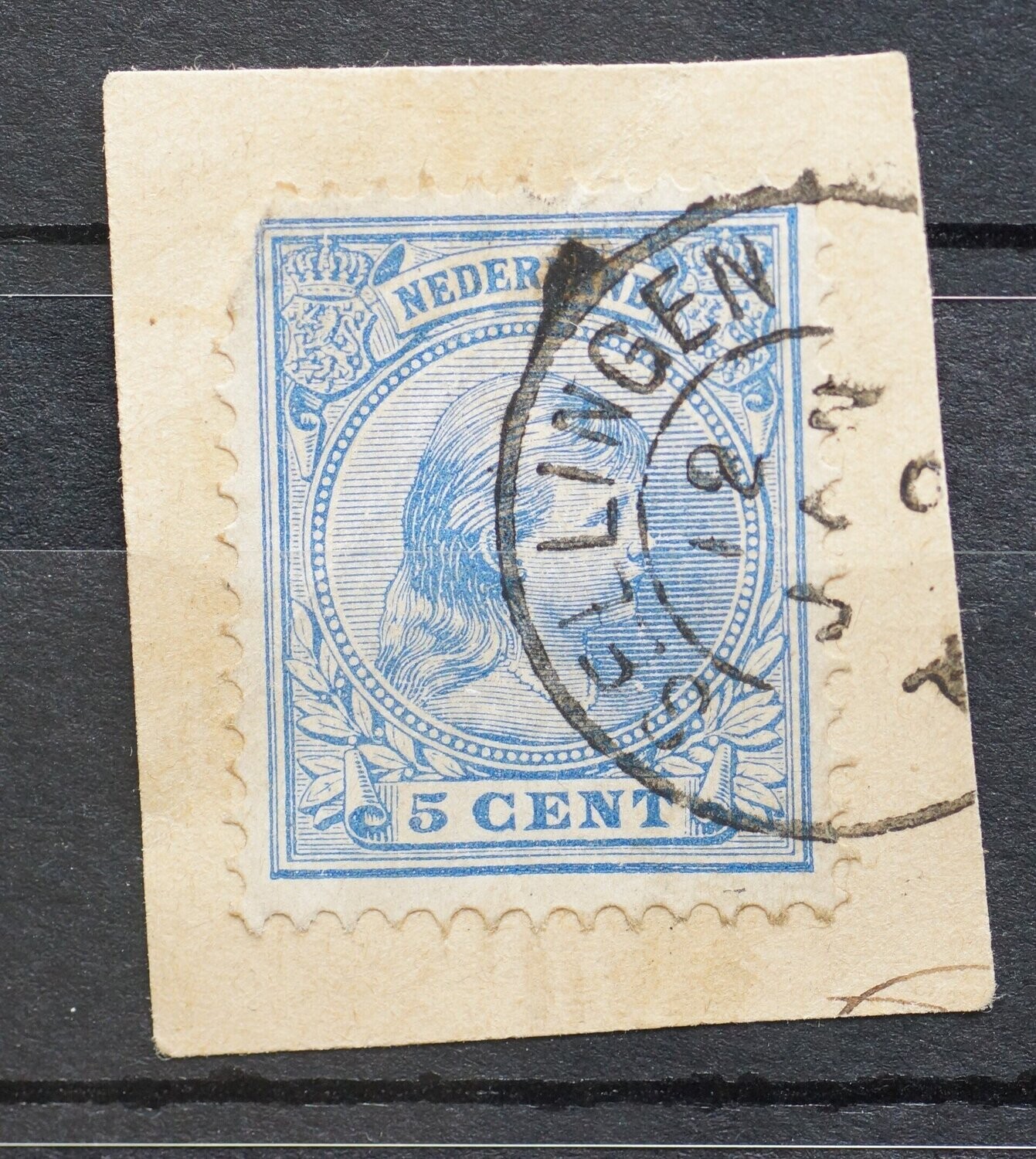 Sellingen op NVPH 35 (fraai)