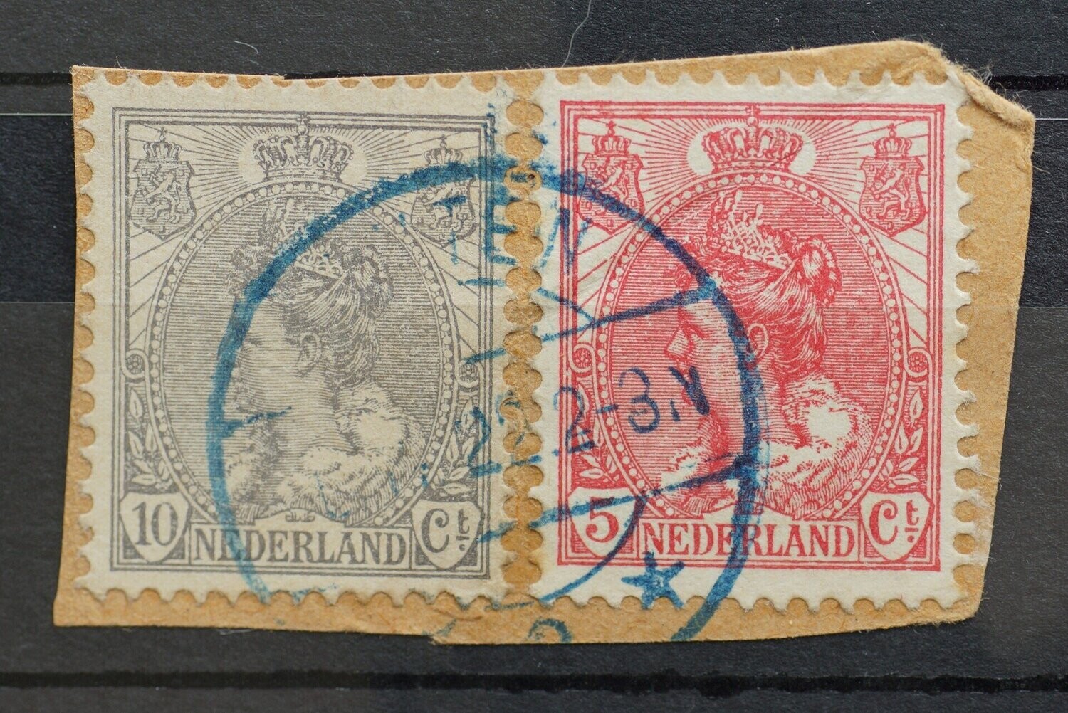 Druten 2 (blauw!) op NVPH 60 en 62