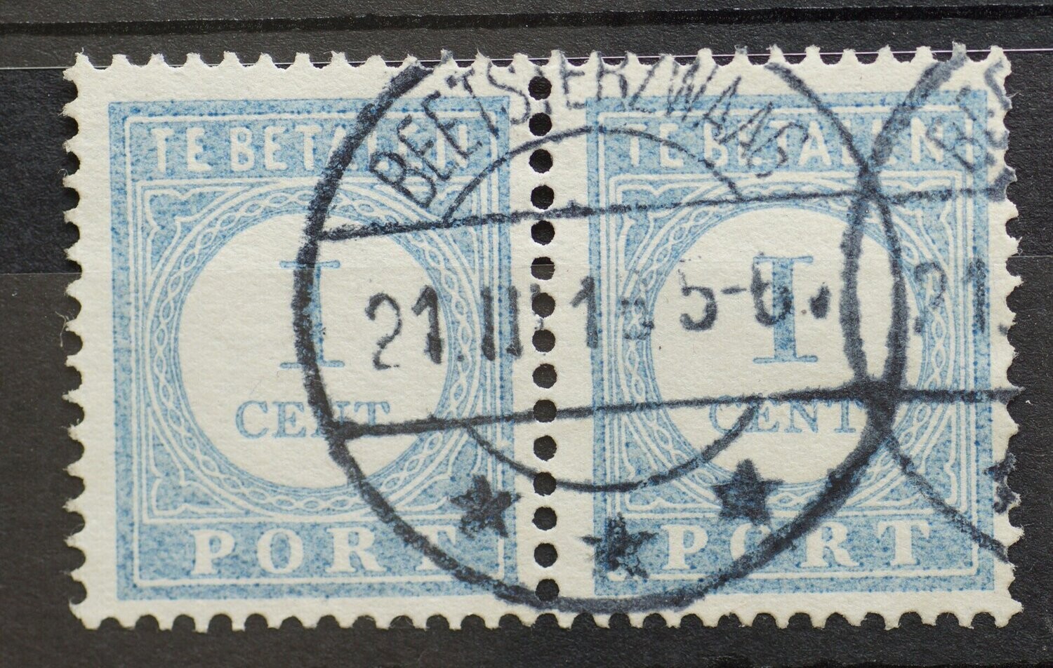 Beetsterzwaag op NVPH P45 (paar) - vrij schaars
