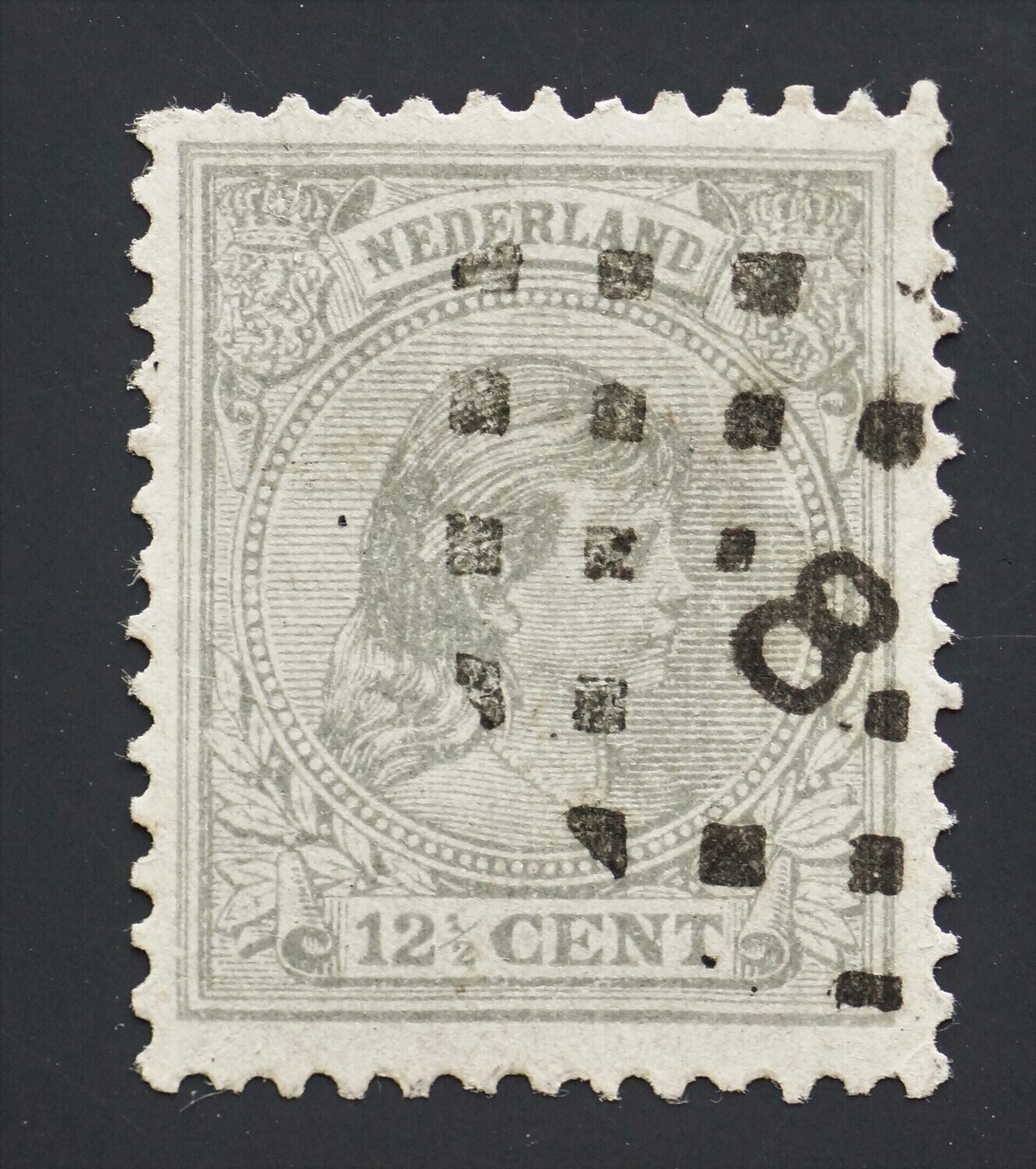 puntstempel 8 (Arnhem) op NVPH 38