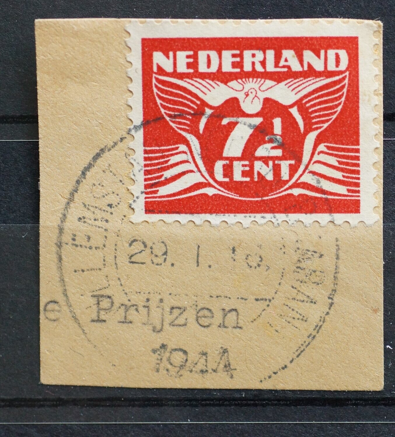 Willemstad Noord Brabant 1 op NVPH 381