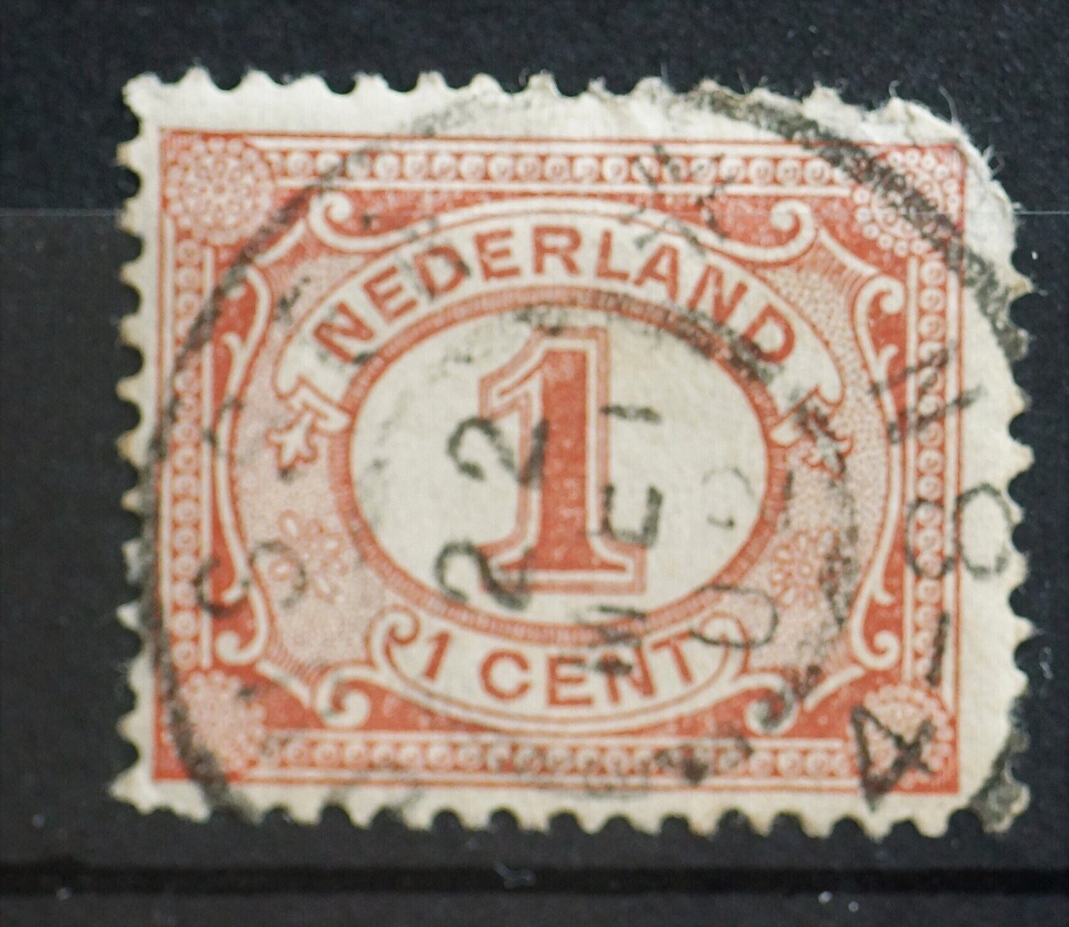 Dussen op NVPH 51 (fraai)
