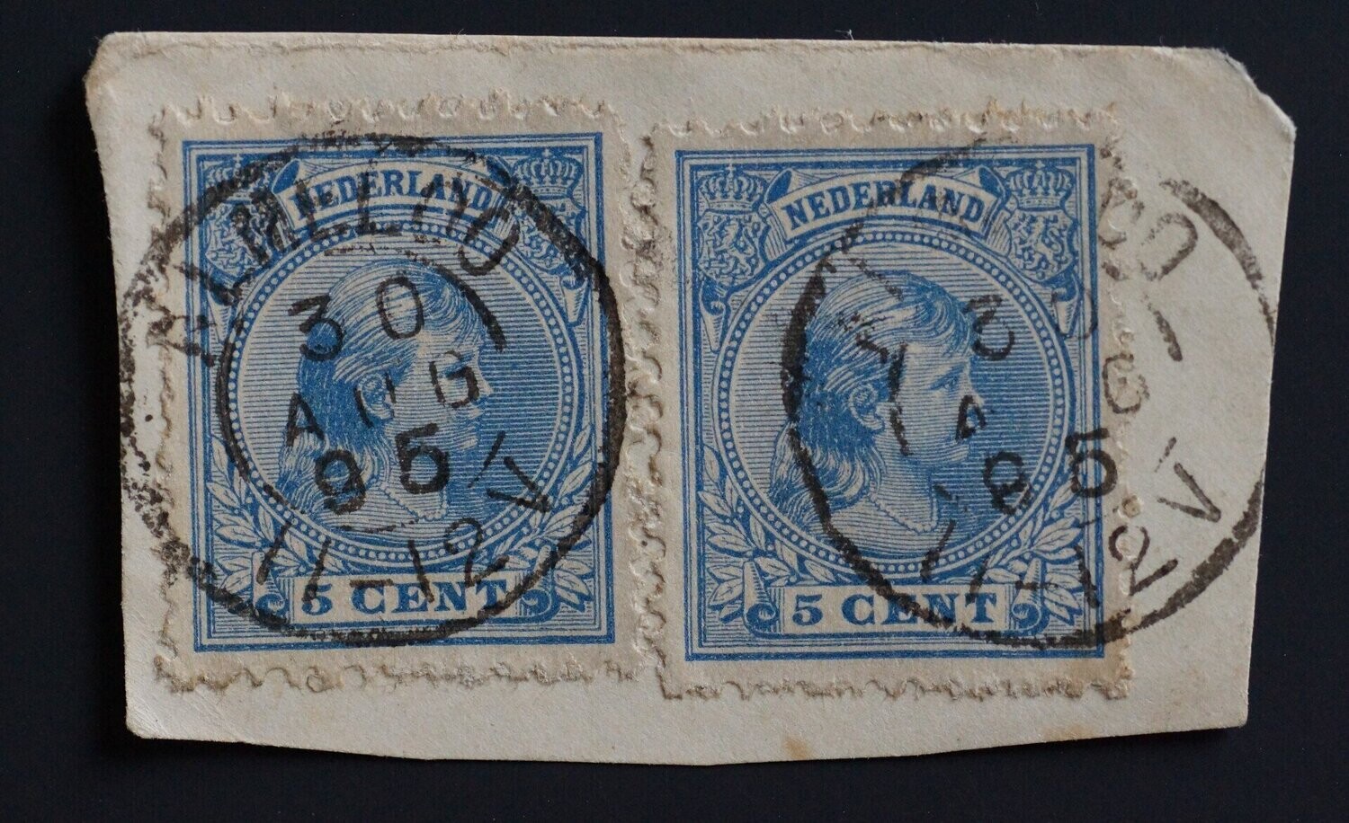 Almeloo op NVPH 35 (2x)