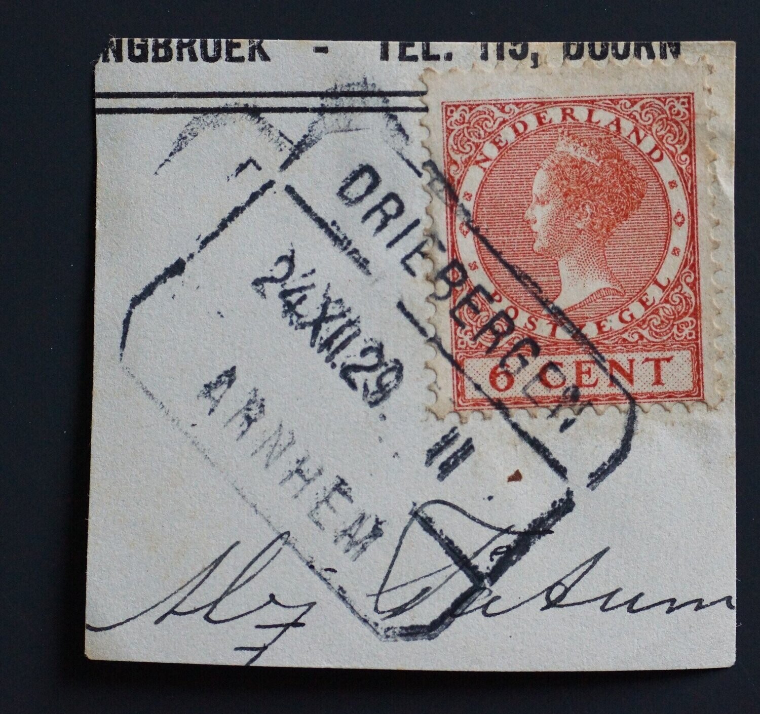 Driebergen - Arnhem II op NVPH 178