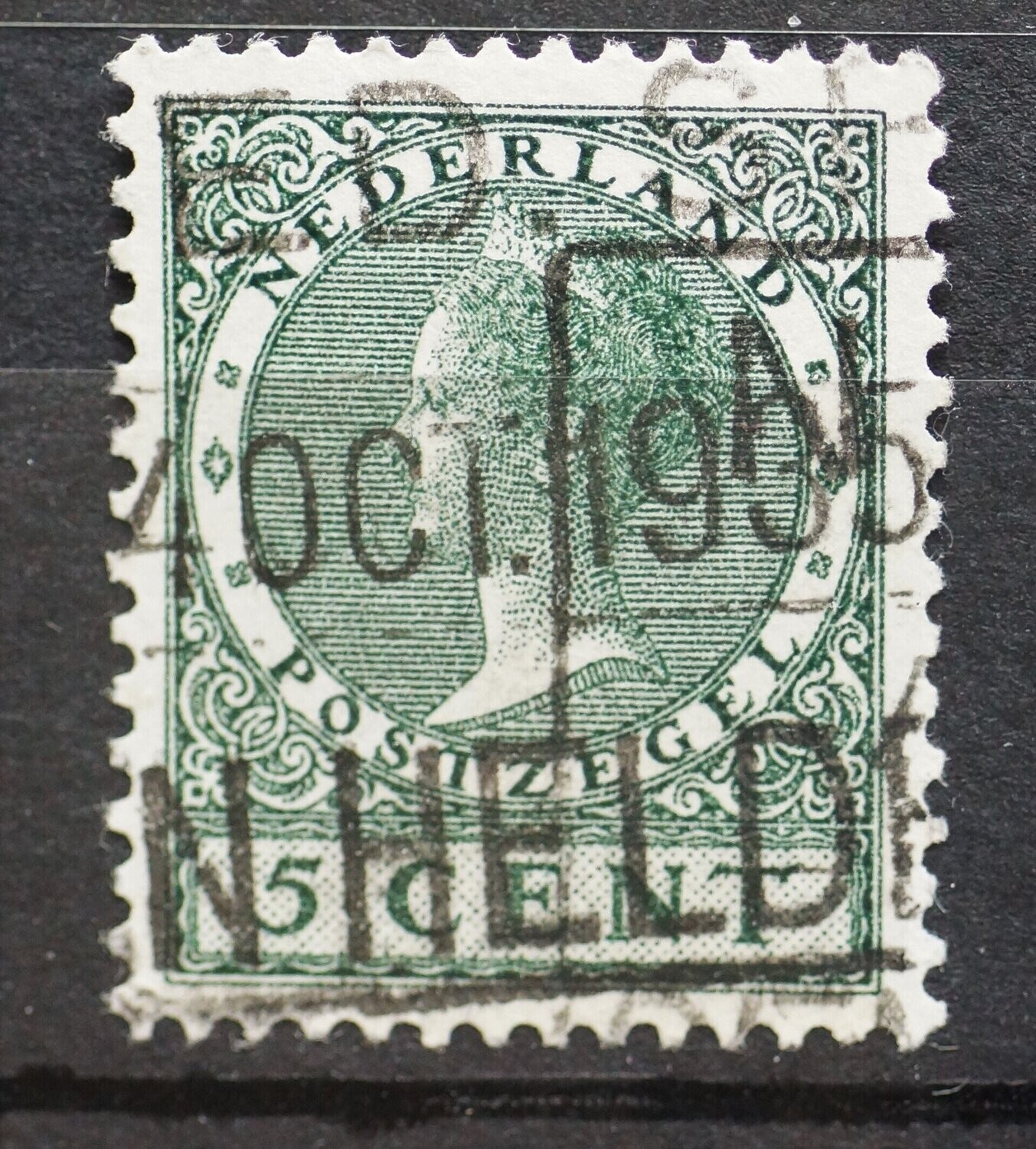 Spoorwegstempel Den Helder op NVPH 177