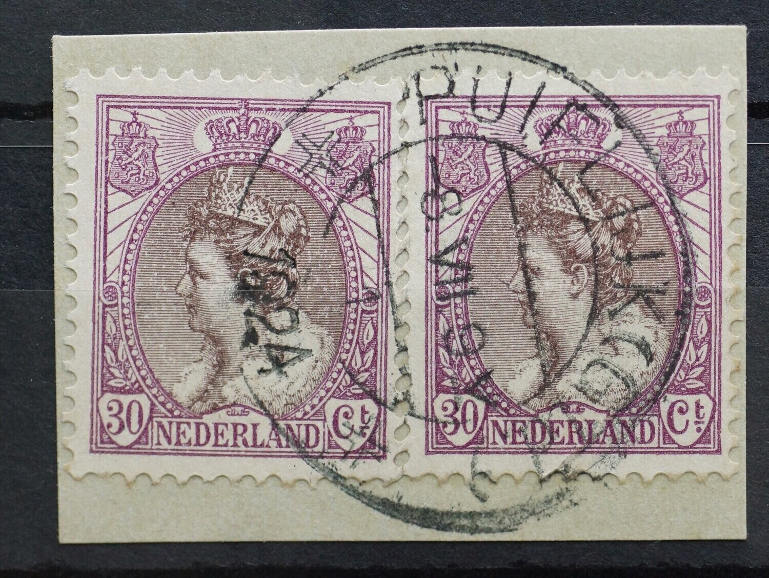 Puiflijk (Gld.) 1 op NVPH 72 (2x)
