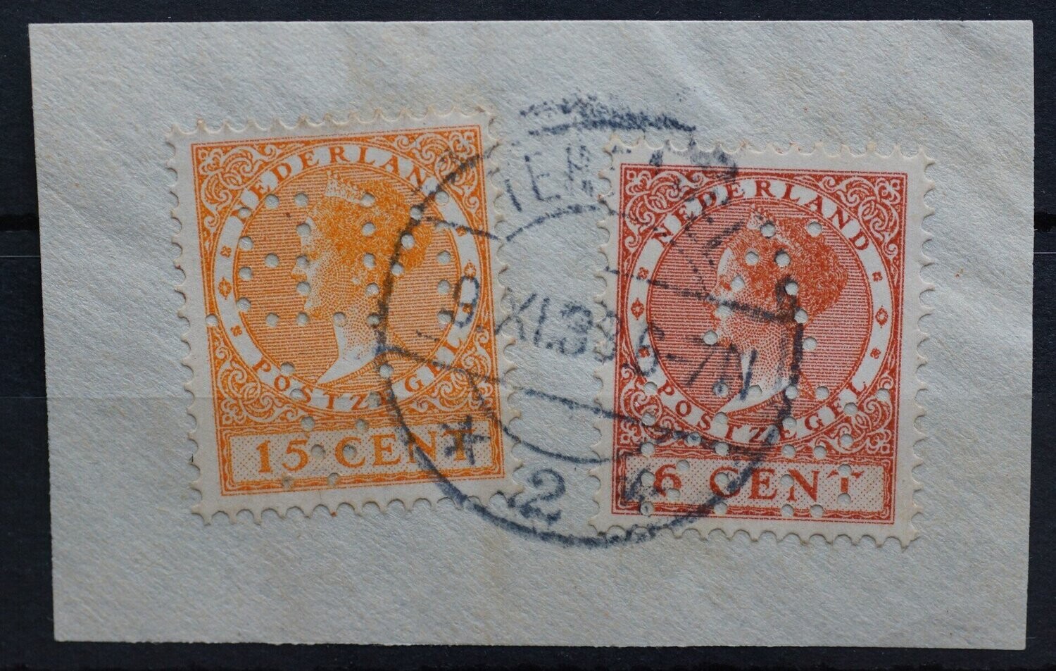 N.B.V. op NVPH 178 en 187, langebalk Ter Apel 2