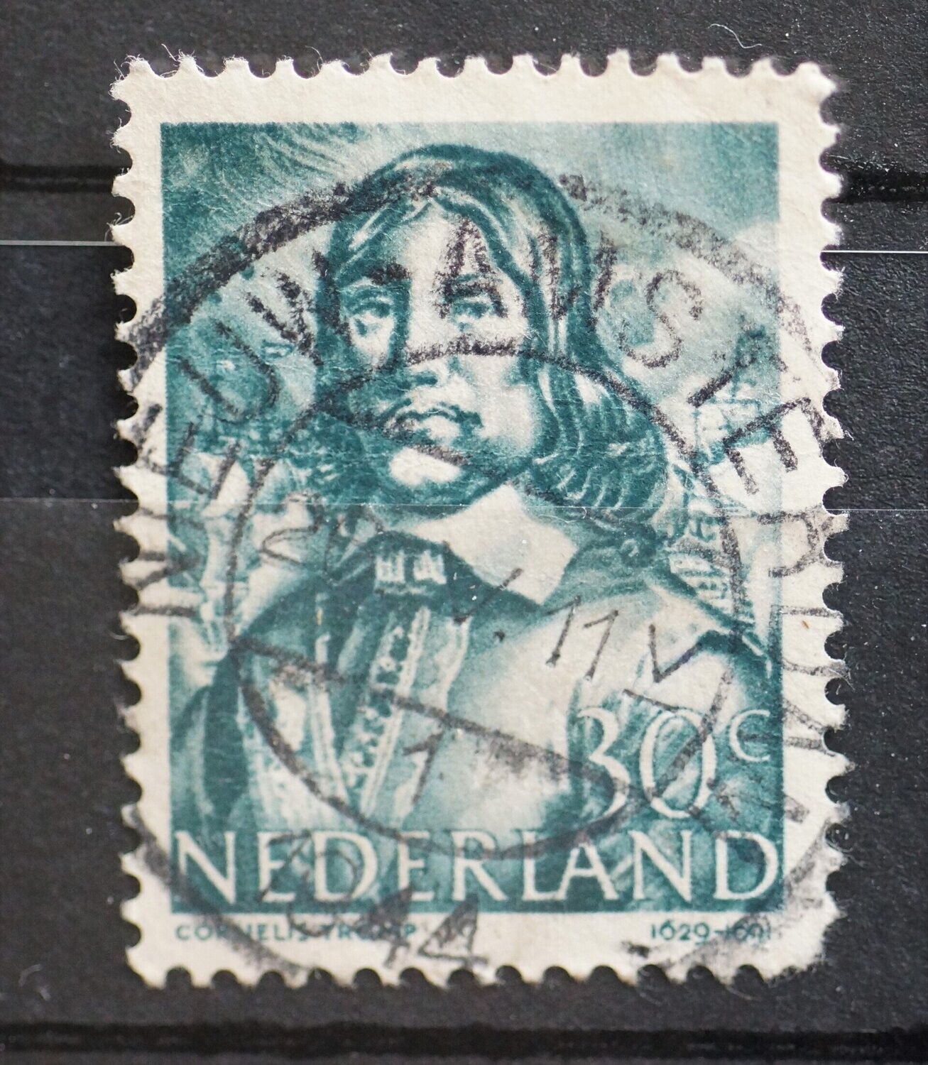 Nieuw-Amsterdam 1 op NVPH 420
