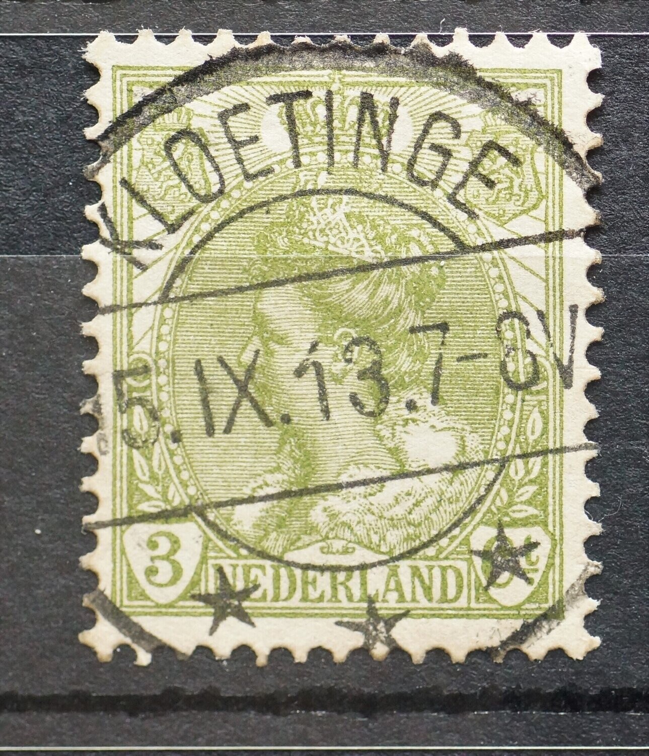 Kloetinge op NVPH 57 - vrij schaars