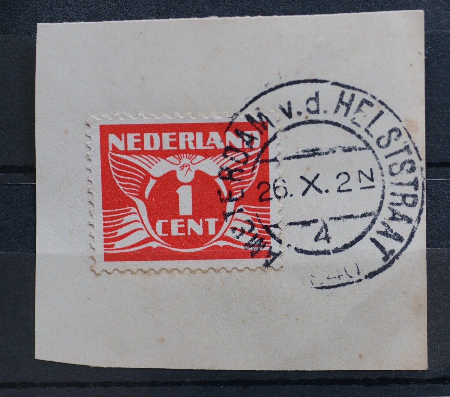 Amsterdam-vd Helststraat 4 op NVPH 170