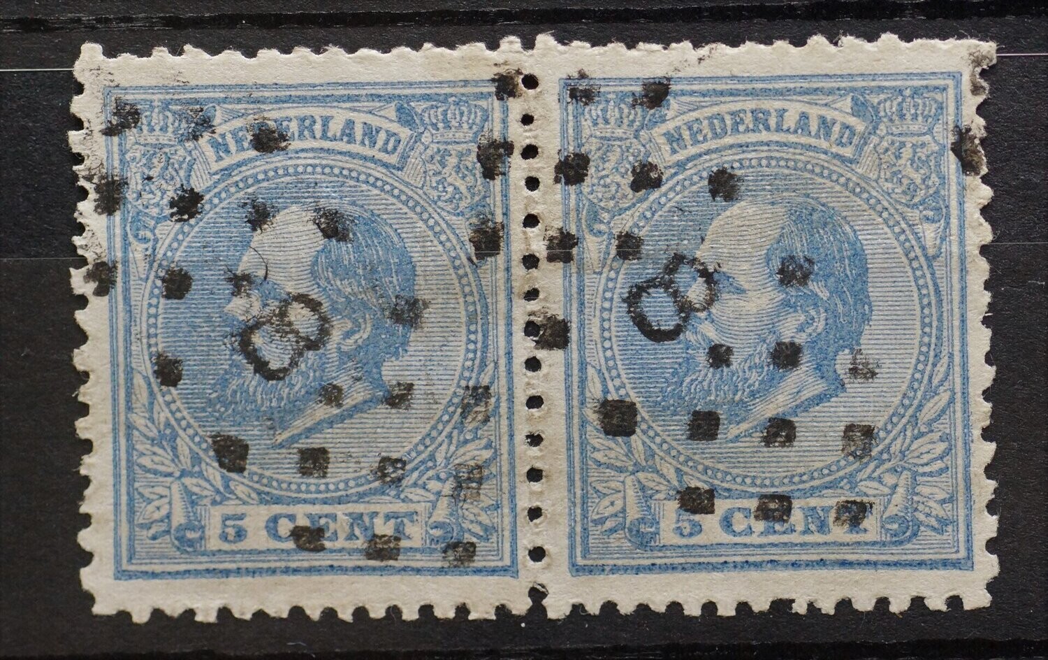 8 (Arnhem) op NVPH 19 (paar)