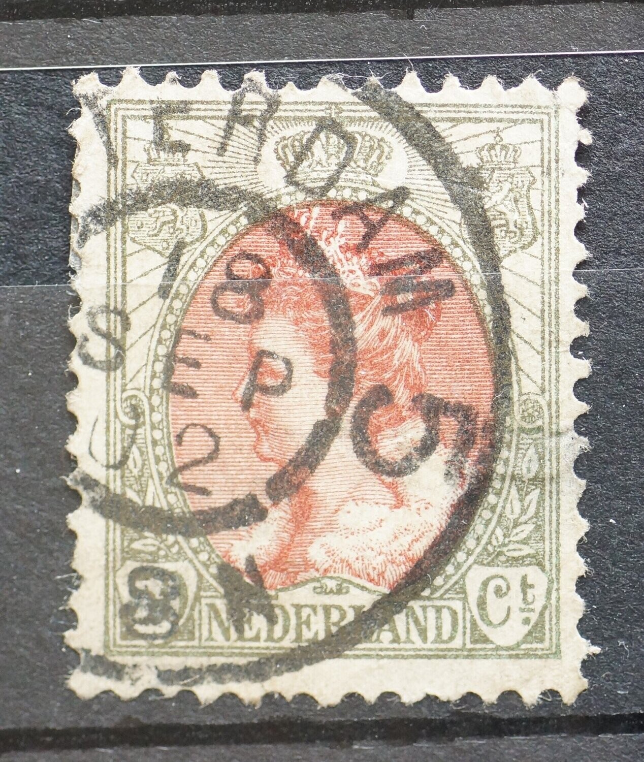 Amsterdam 5 op NVPH 74 (fraai)