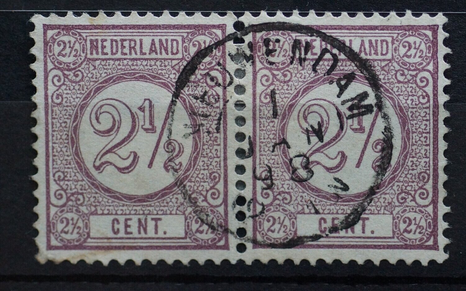 Nieuwendam op NVPH 33 (paar) - schaars!