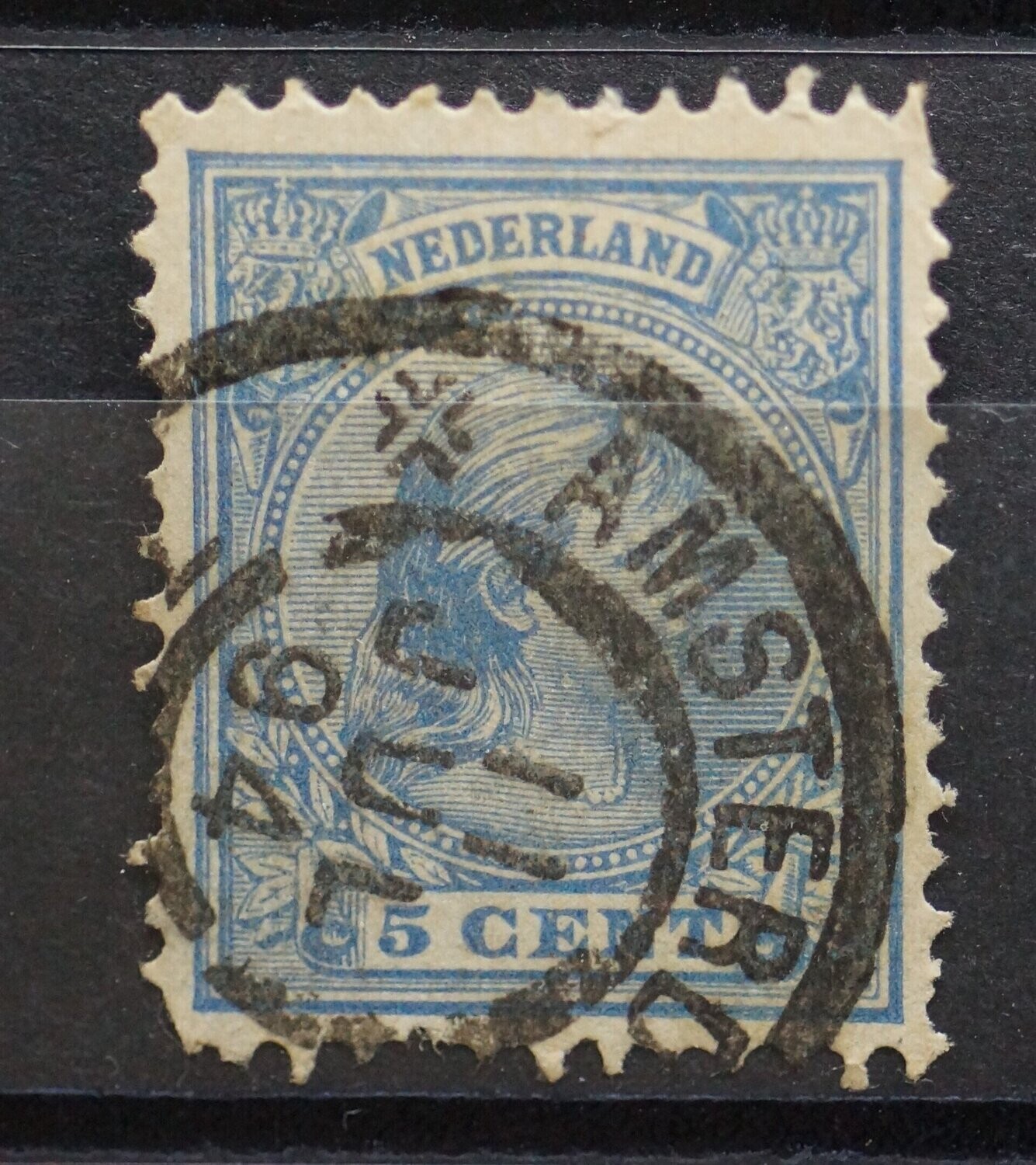 Amsterdam op NVPH 35, 1894 - proef grootrond