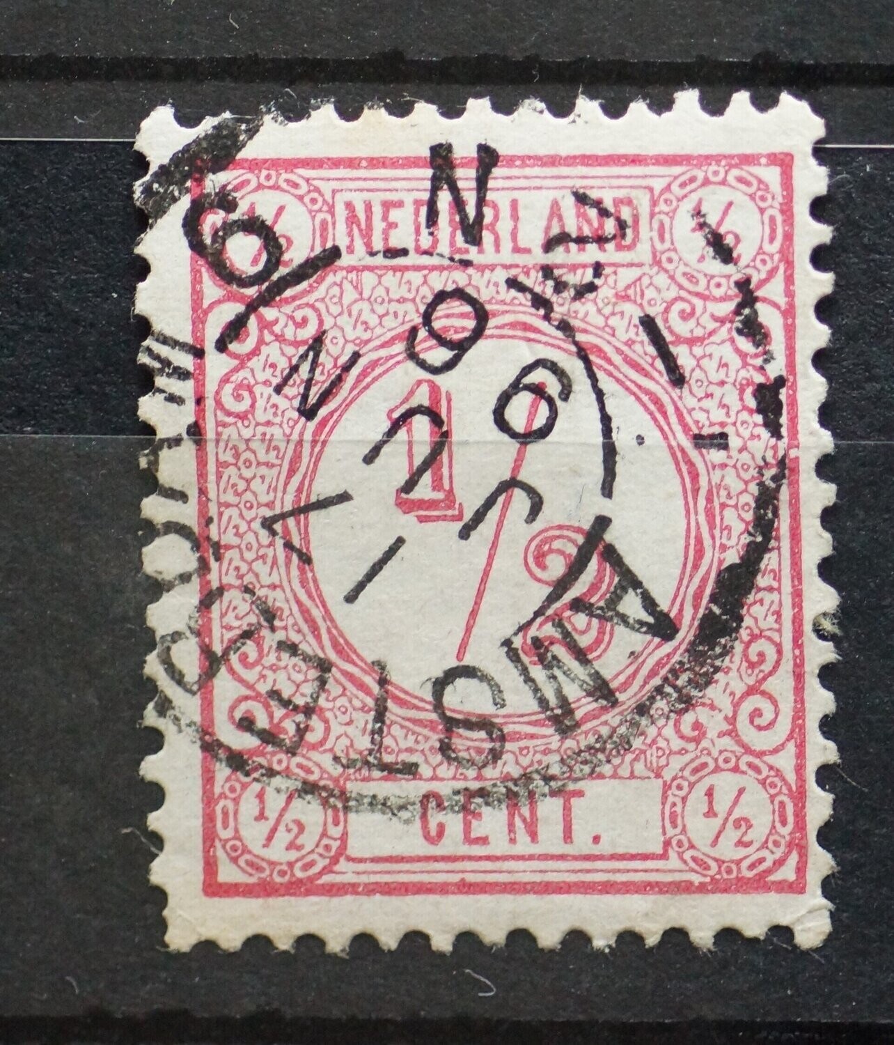 Amsterdam 6 op NVPH 30 (redelijk) - vrij zeldzaam!