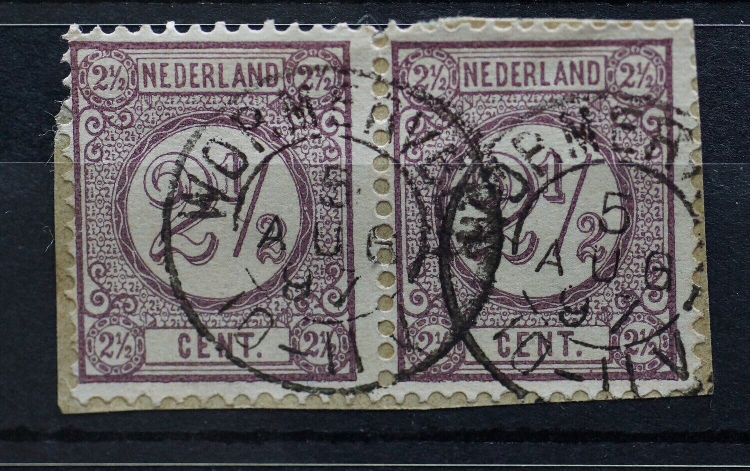 Wormerveer op NVPH 33 (paar)