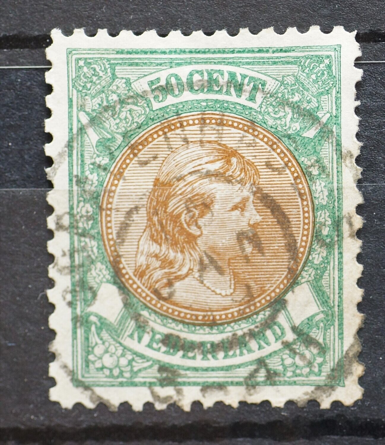 sGravenhage 5 (klein) op NVPH 45