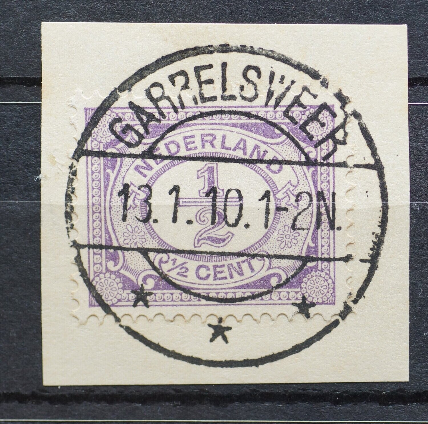 Garrelsweer op NVPH 50 - zeldzaam