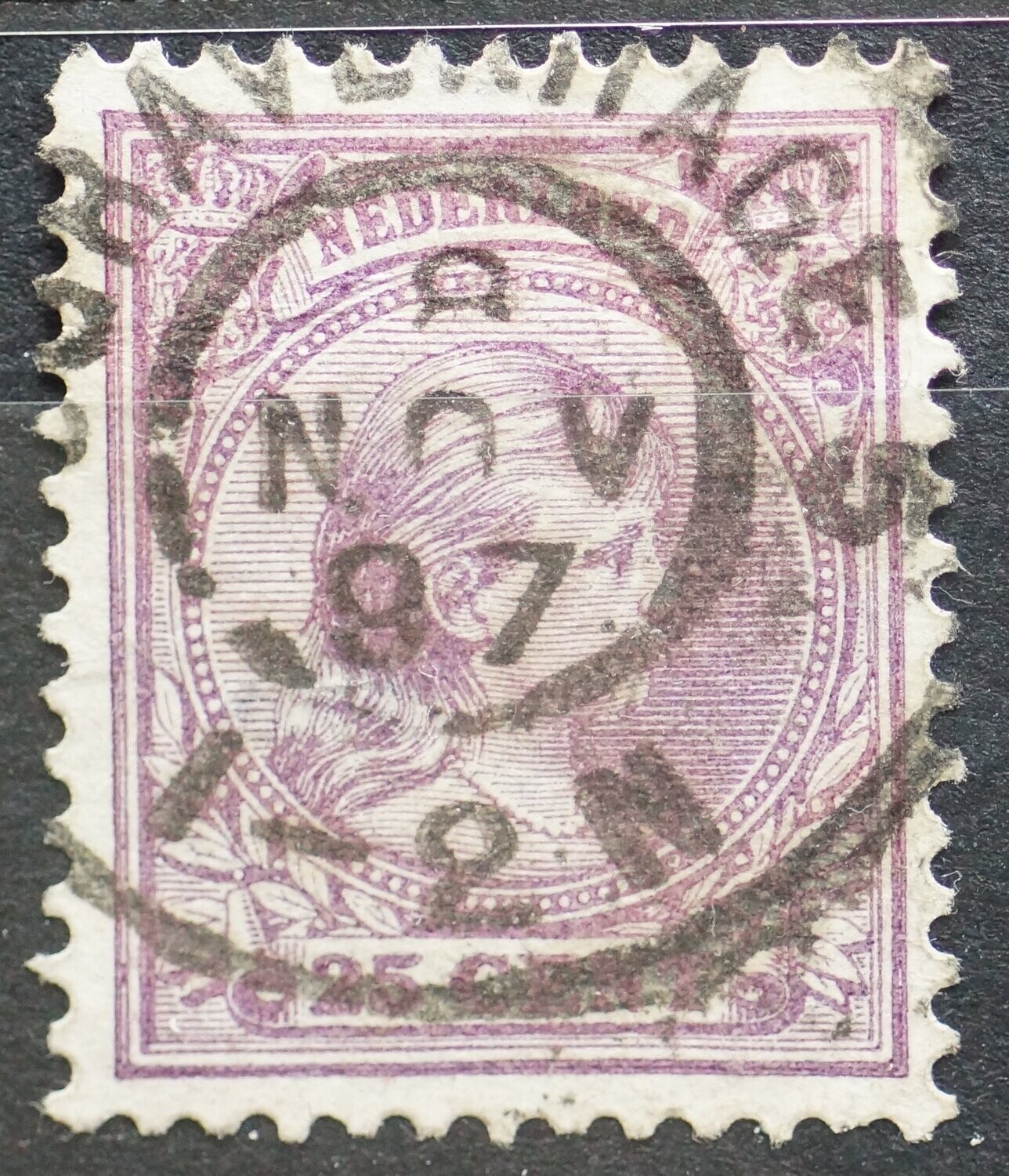sGravenhage 5 (klein) op NVPH 42