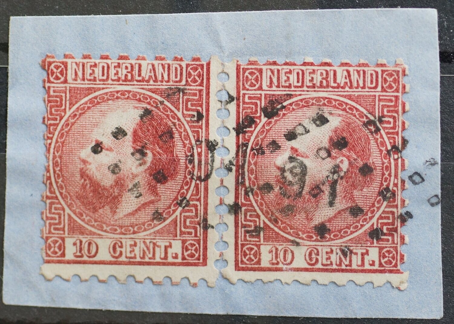 91 (Rotterdam) op NVPH 8 II B (2x)