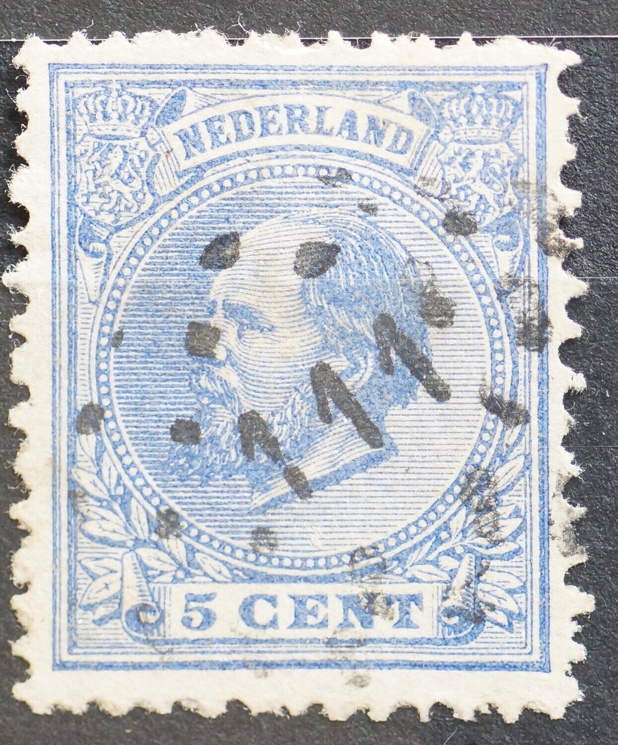 puntstempel 111 (Veghel) op NVPH 19