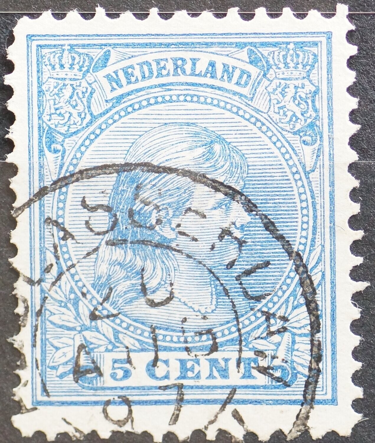 Alblasserdam op NVPH 35 (fraai)
