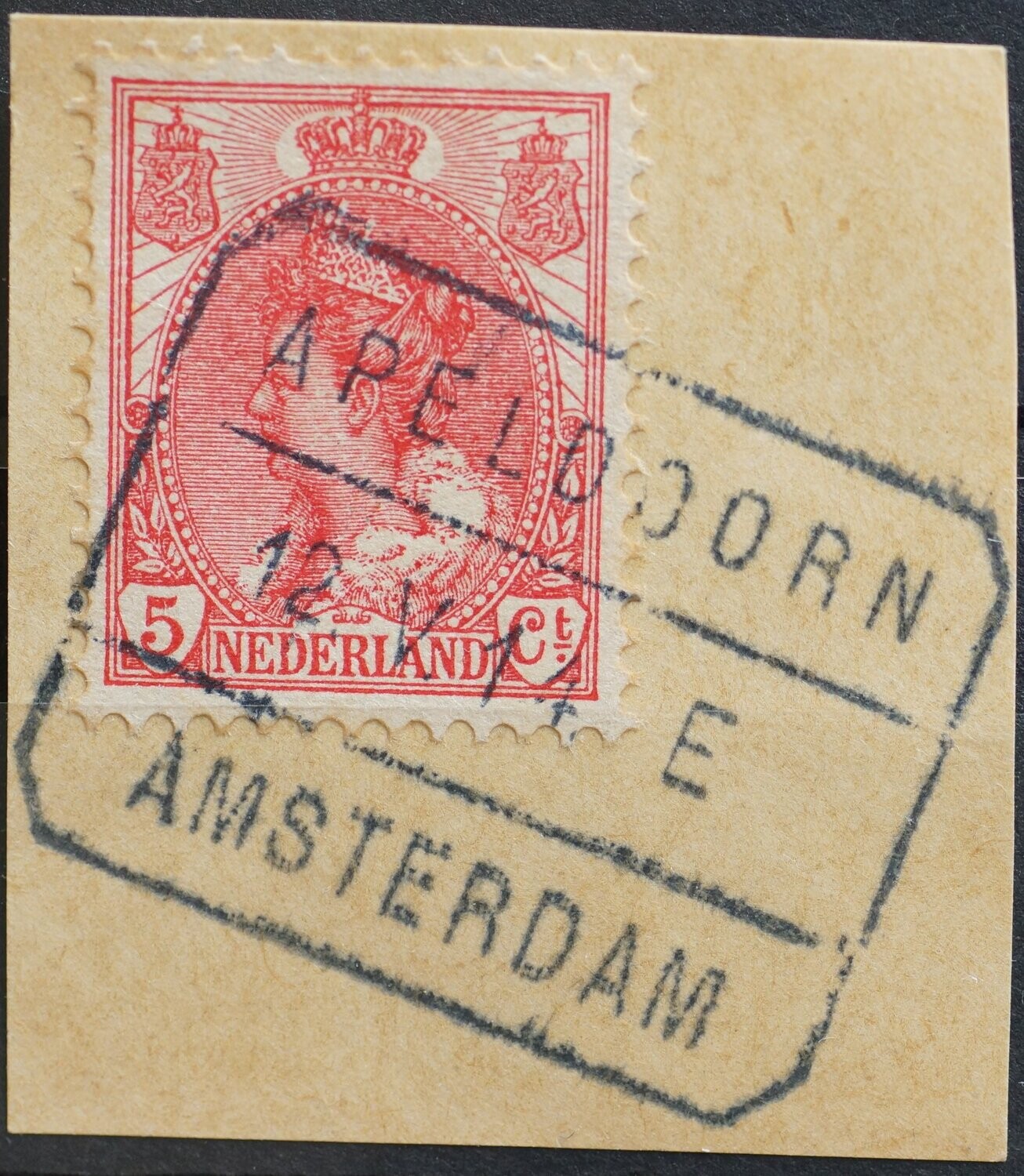 Apeldoorn-Amsterdam E op NVPH 60