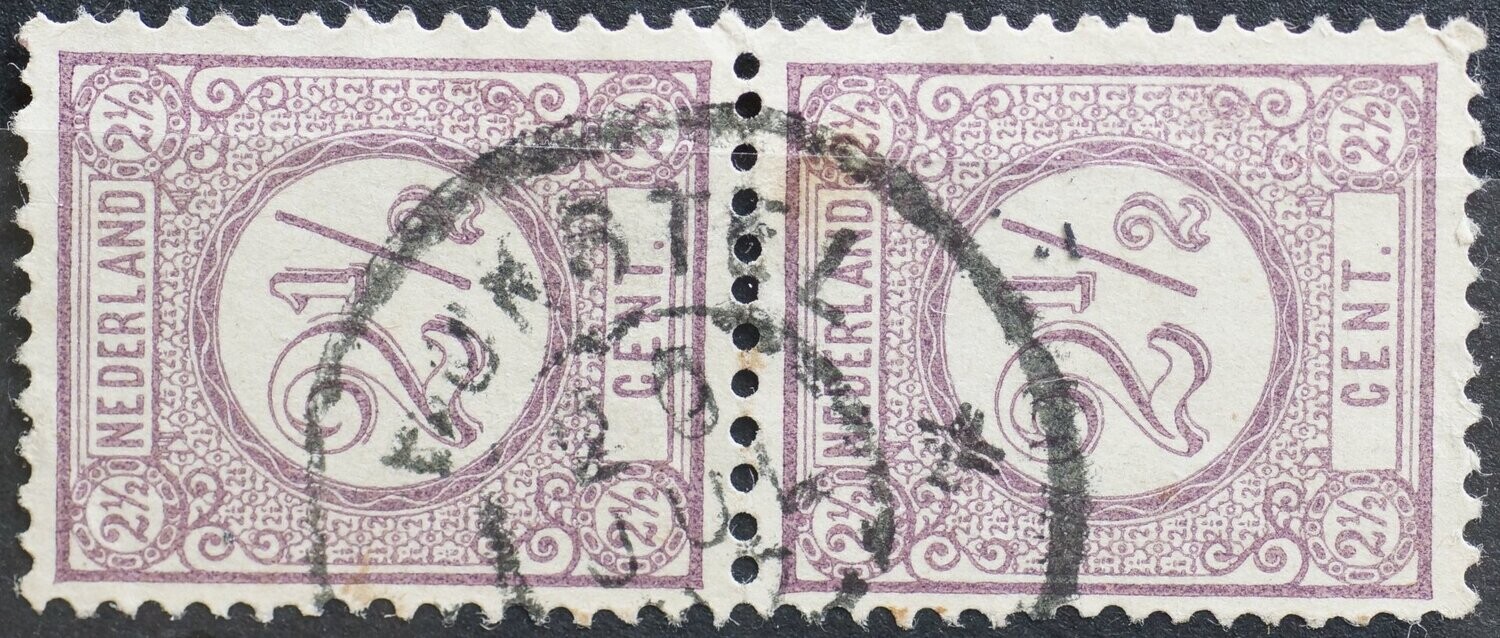 Bokstel op NVPH 33 (paar)