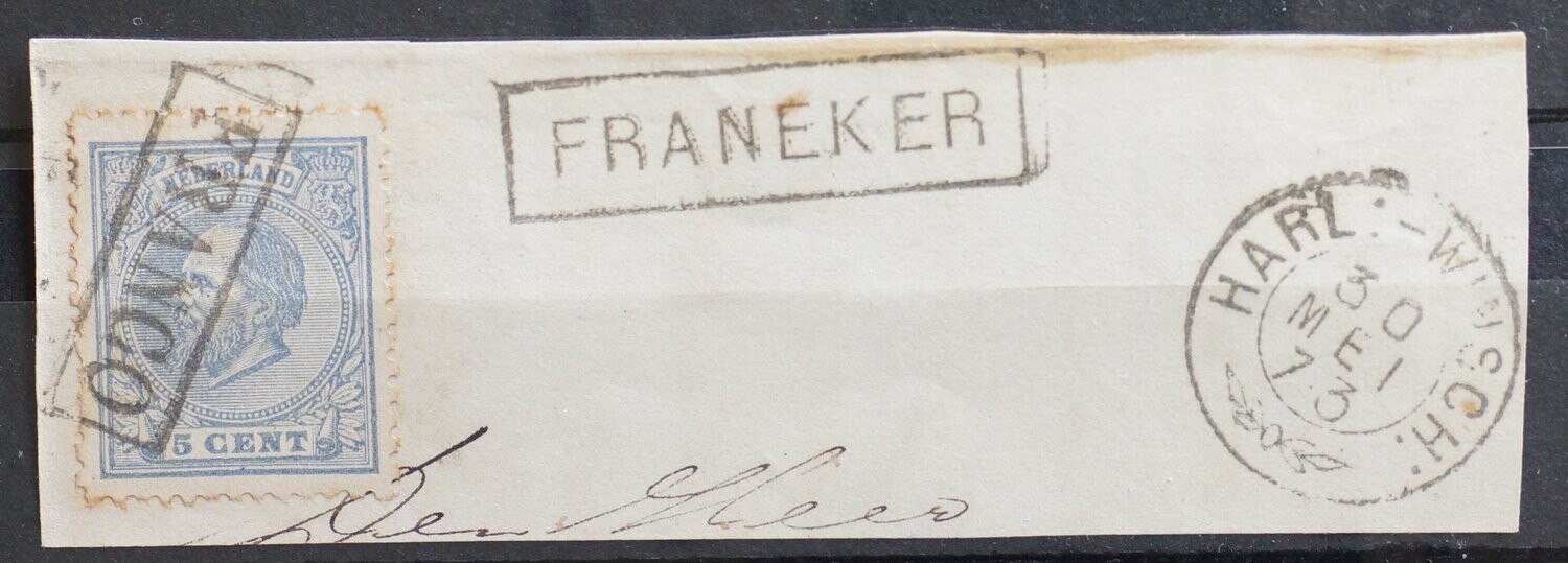 takjestempel Harl:-Winsch: en haltestempel Franeker