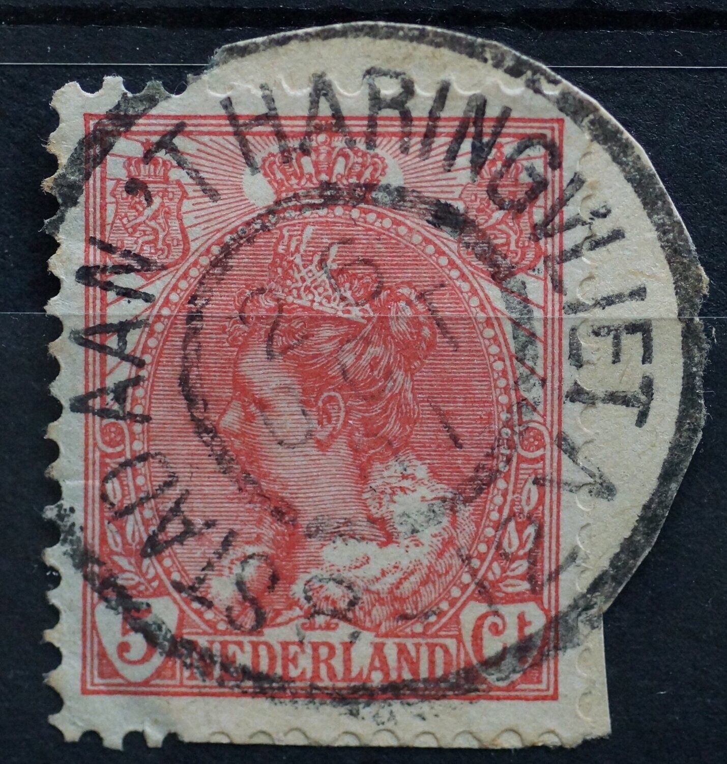 Stad aan 't Haringvliet op NVPH 60