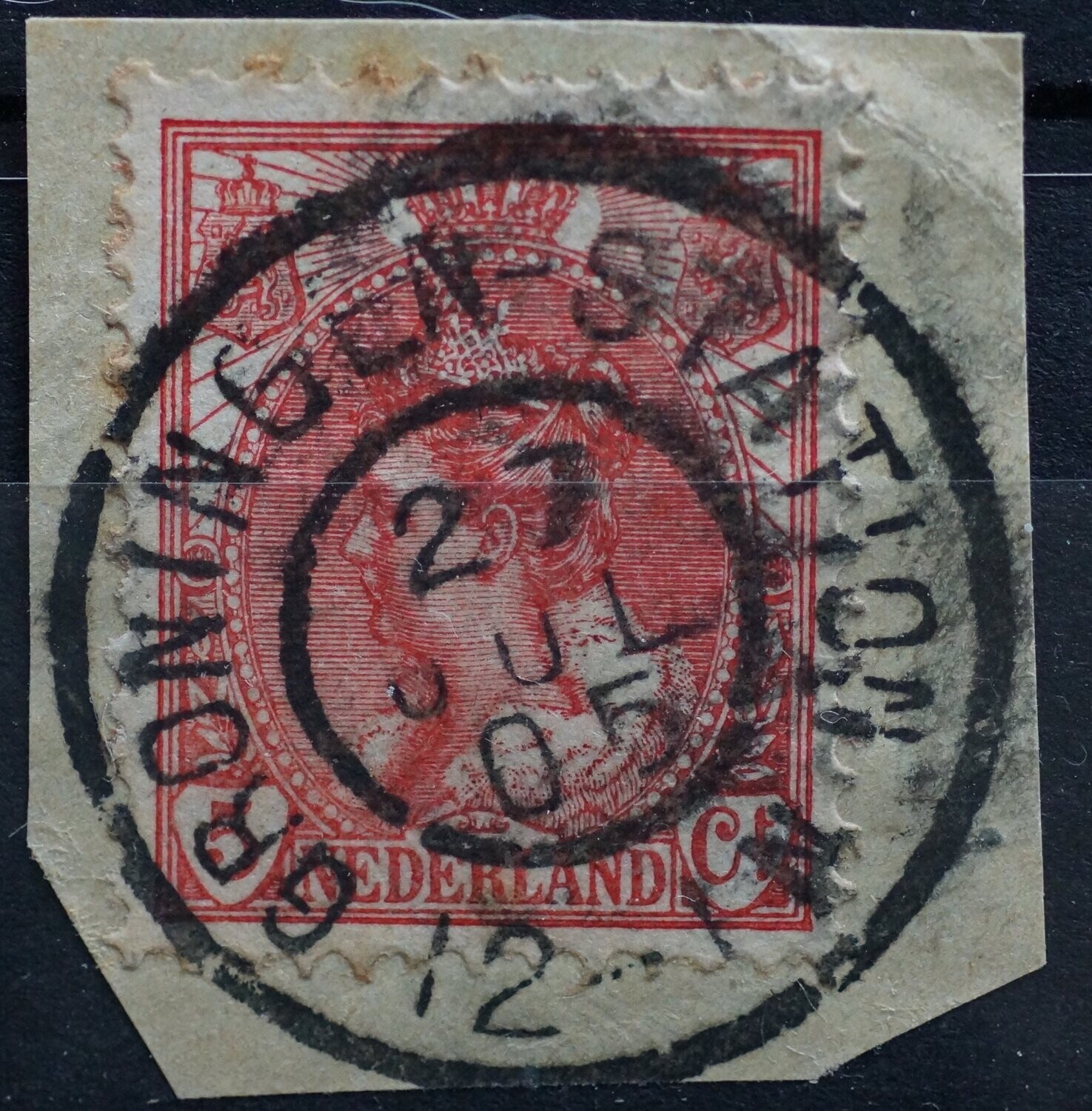 Groningen-Station op NVPH 60