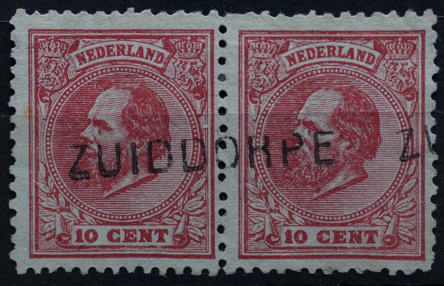 Zuiddorpe op NVPH 21 (paar)