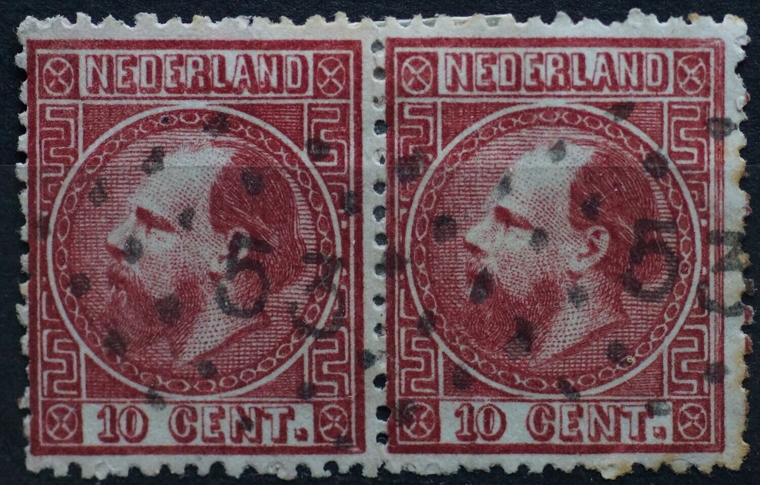 53 (Den Helder) op NVPH 8 (paar)
