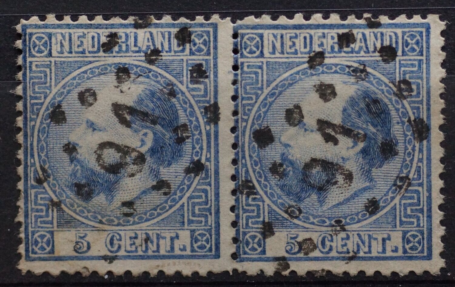 91 (Rotterdam) op NVPH 7 (paar)