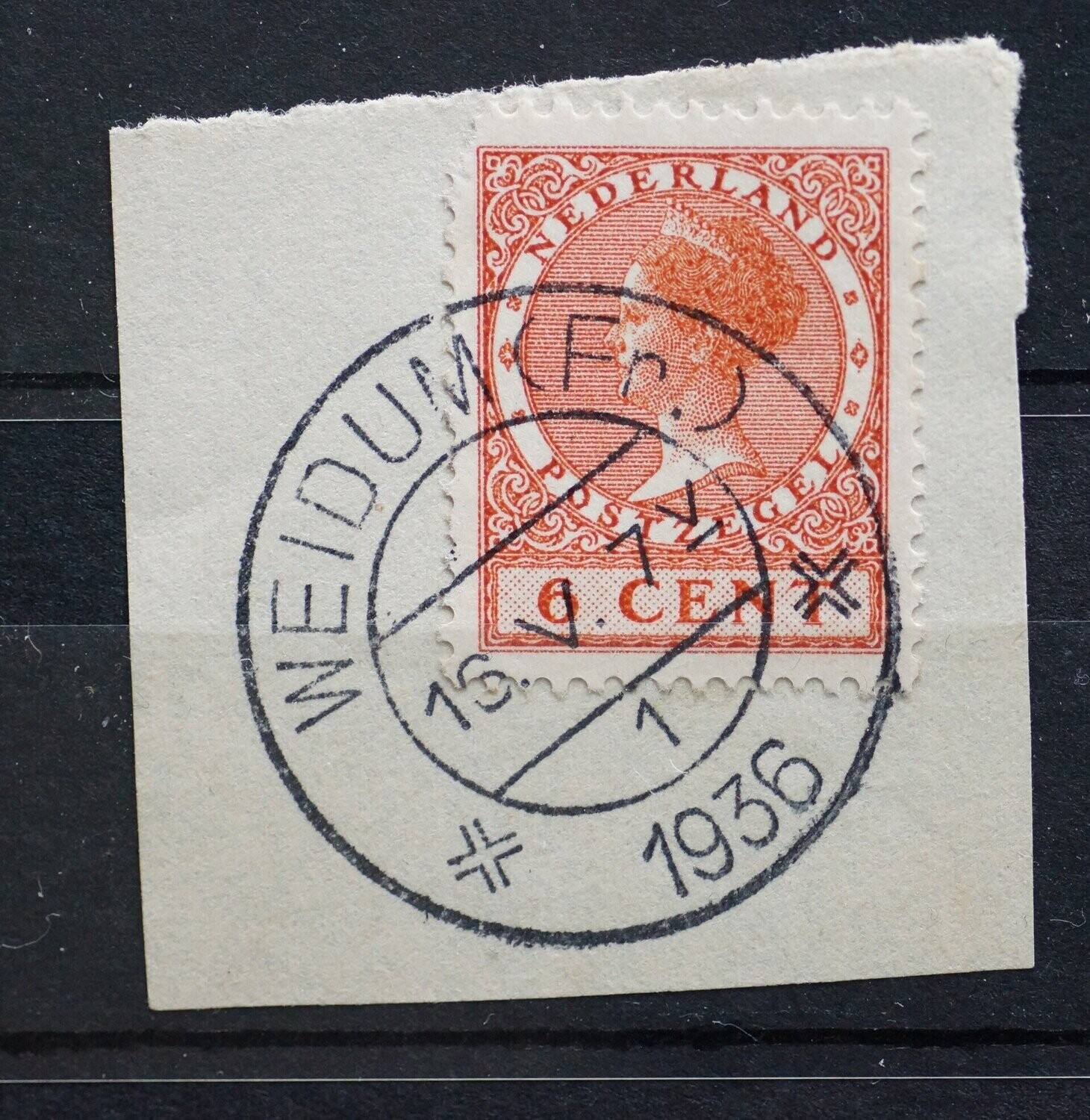 Weidum (Fr.) 1 op NVPH 178