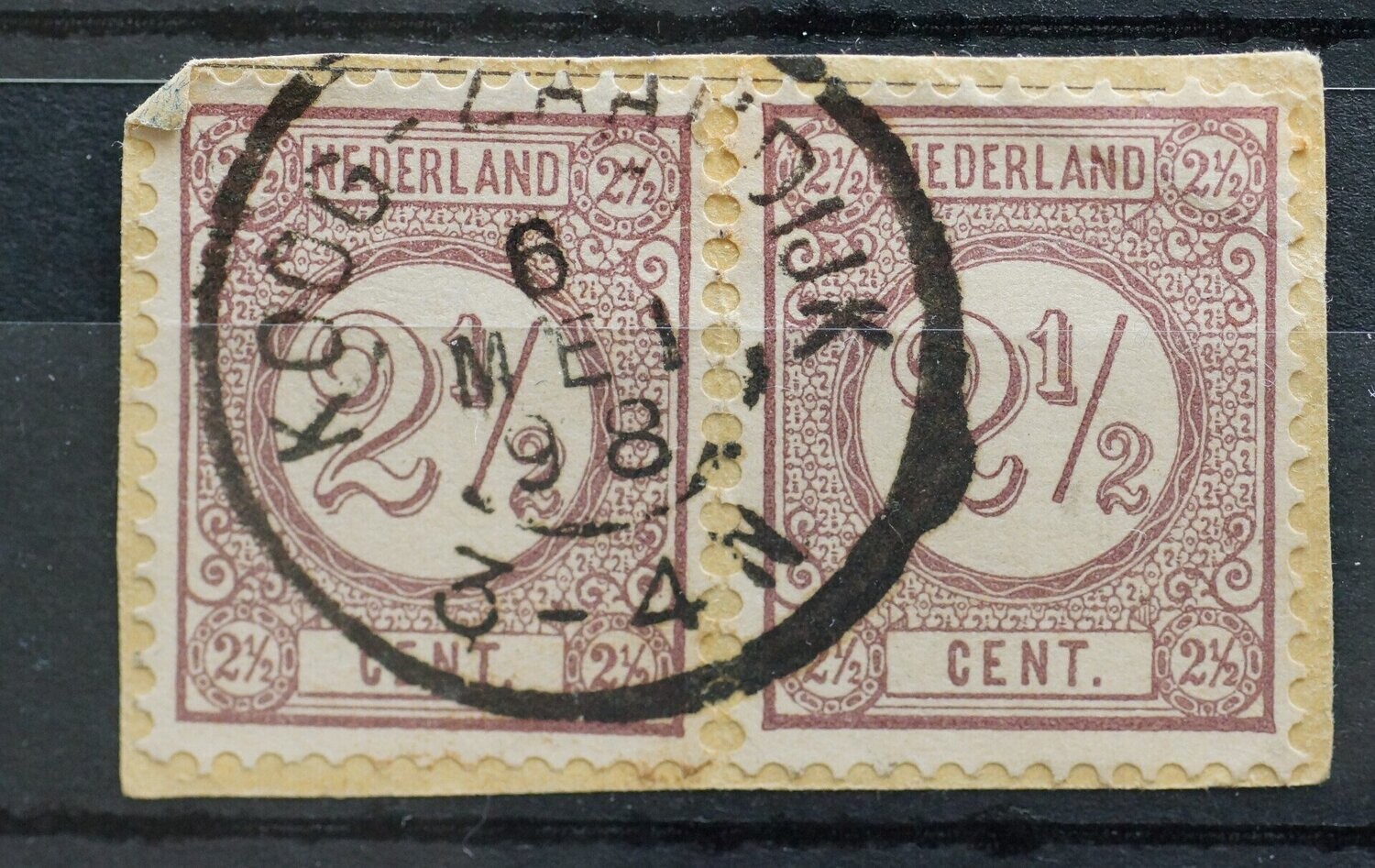 Koog-Zaandijk op NVPH 33 (2x)