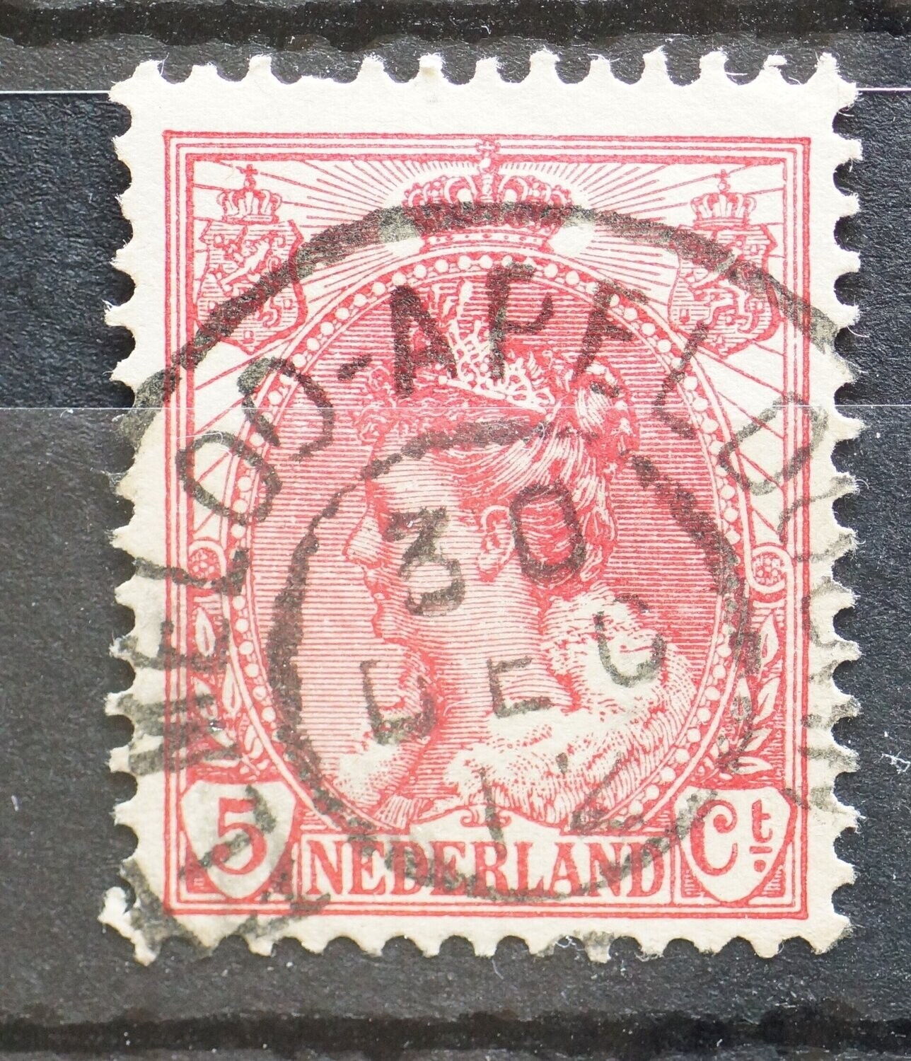Almeloo-Apeldoorn (B of D?) op NVPH 60