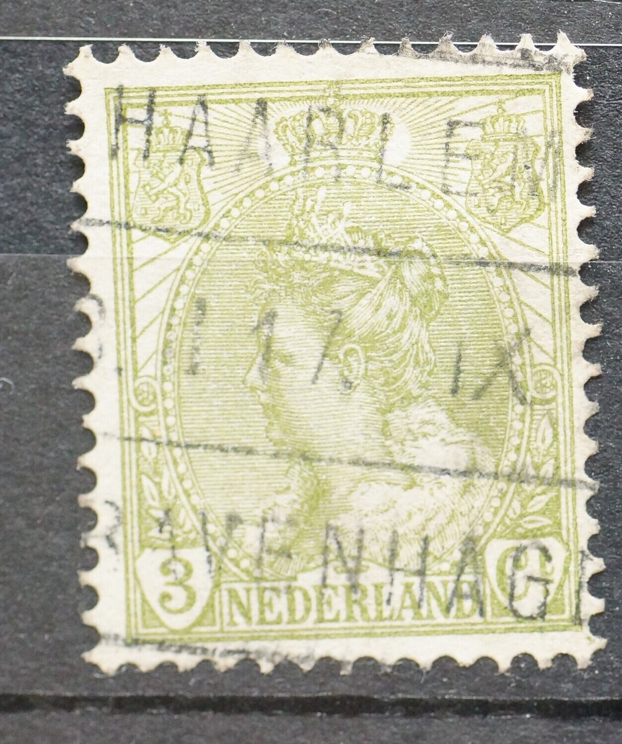 Haarlem - sGravenhage IX op NVPH 57