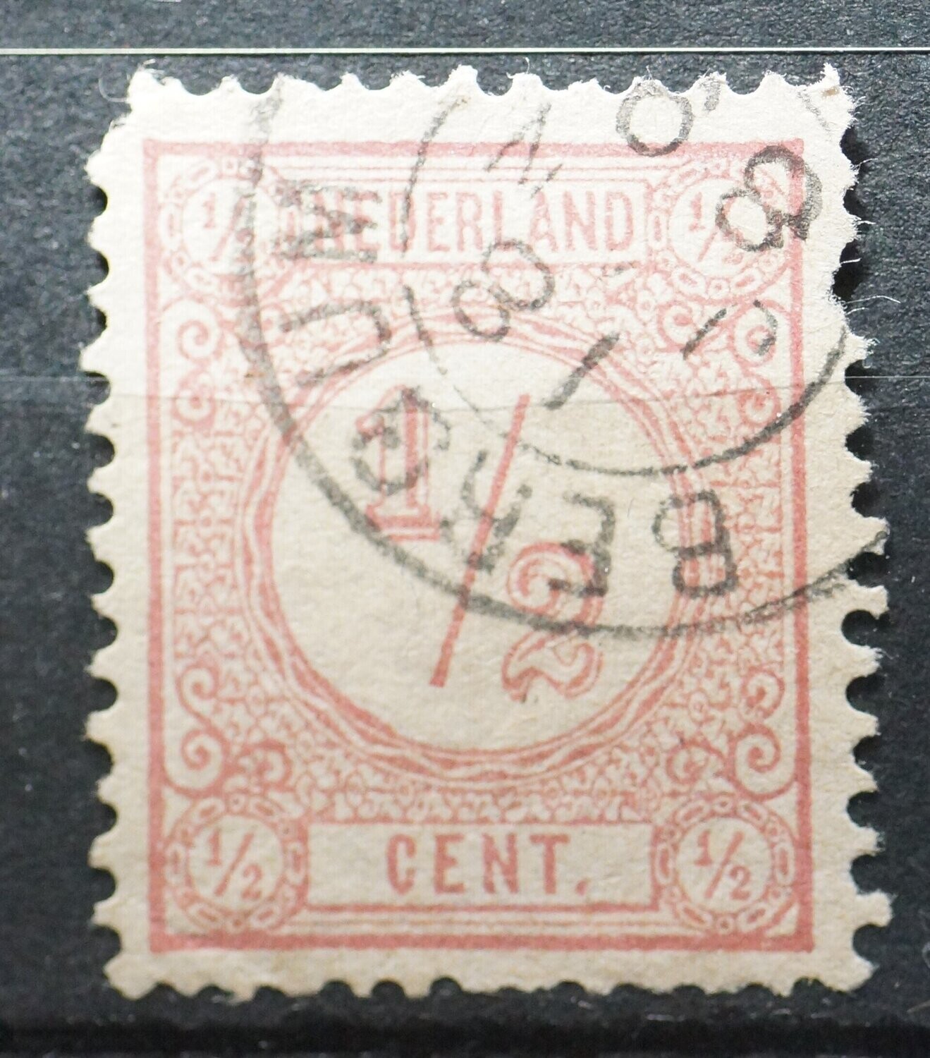 Bergum (HPK) op NVPH 30 (fraai)