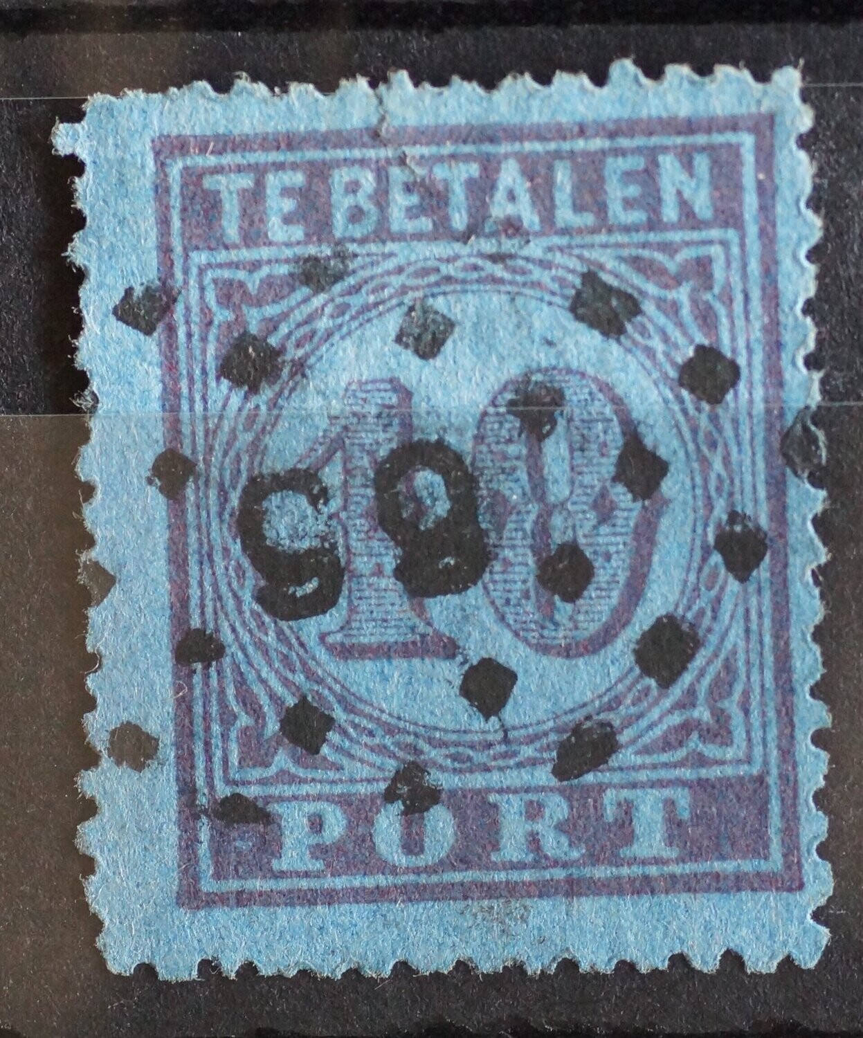 puntstempel 99 (Sneek) op Port NVPH P2