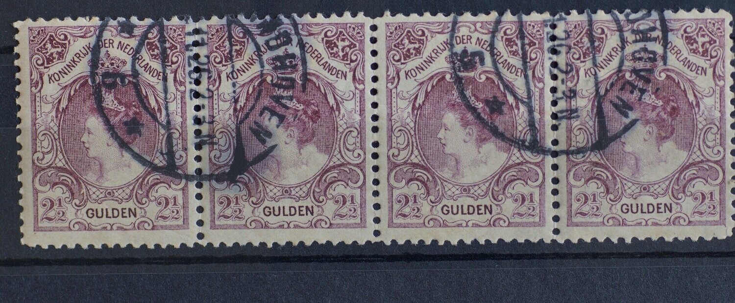 Eindhoven 5 op strip NVPH 78 - vrij zeldzaam