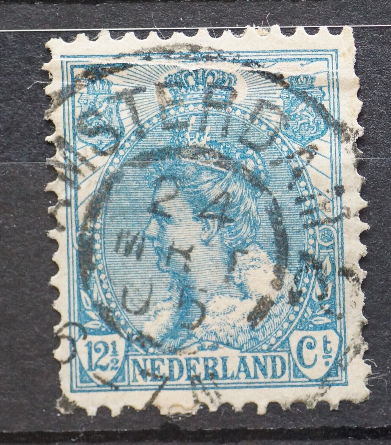 Amsterdam 2 op NVPH 63 (fraai)