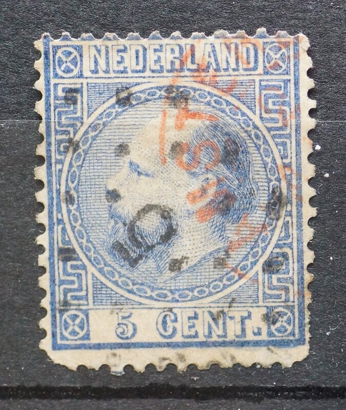 5 (Amsterdam), tevens Amsterdam in rood op NVPH 7