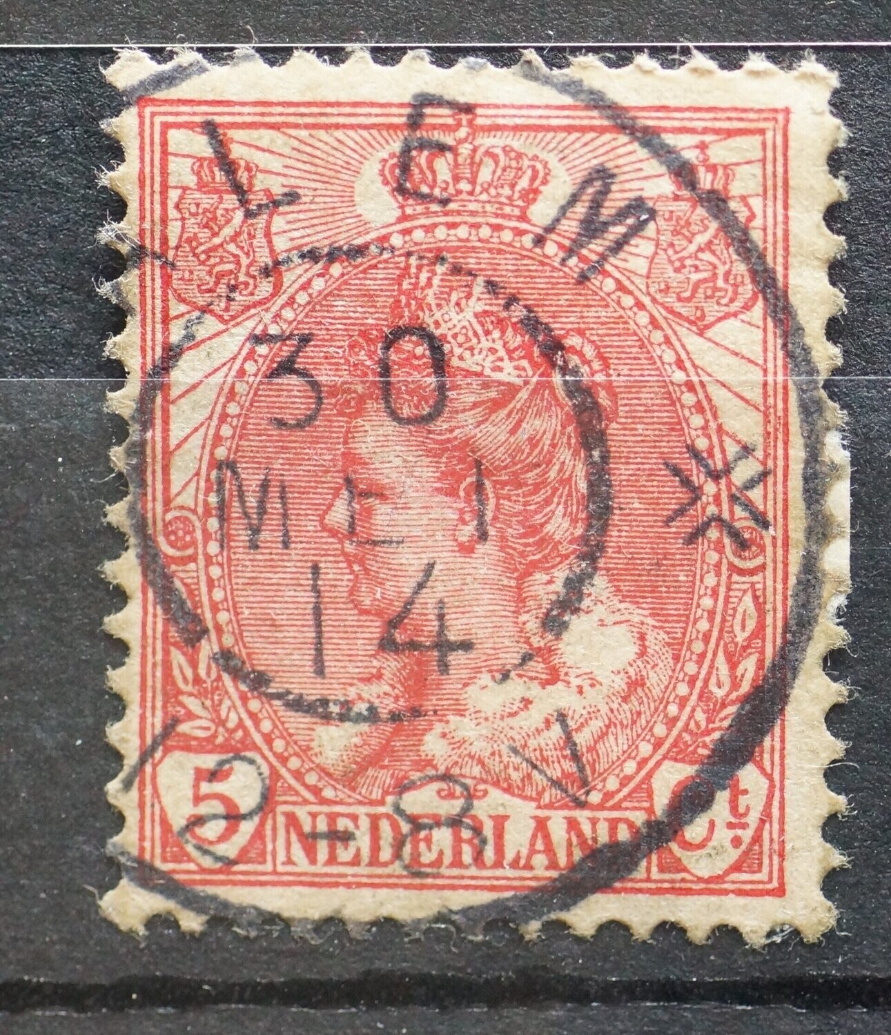 Alem op NVPH 60 - vrij schaars!