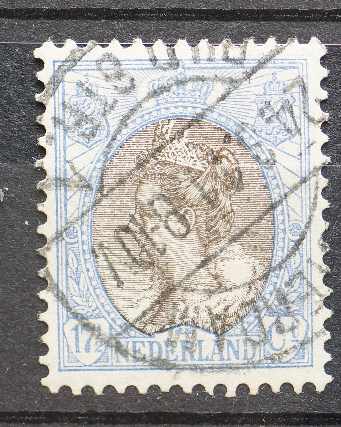 Amsterdam Bild. Str. 1 op NVPH 67 - schaars