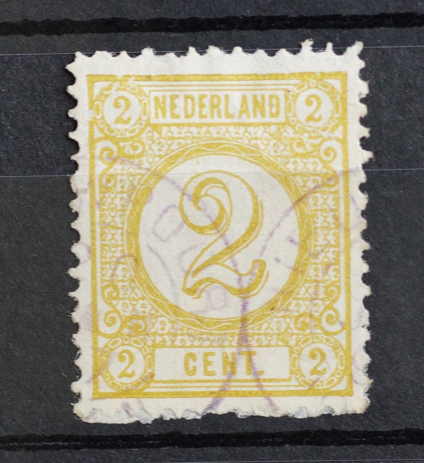 Nieuwpoort op NVPH 32 (violet, redelijke zegel)
