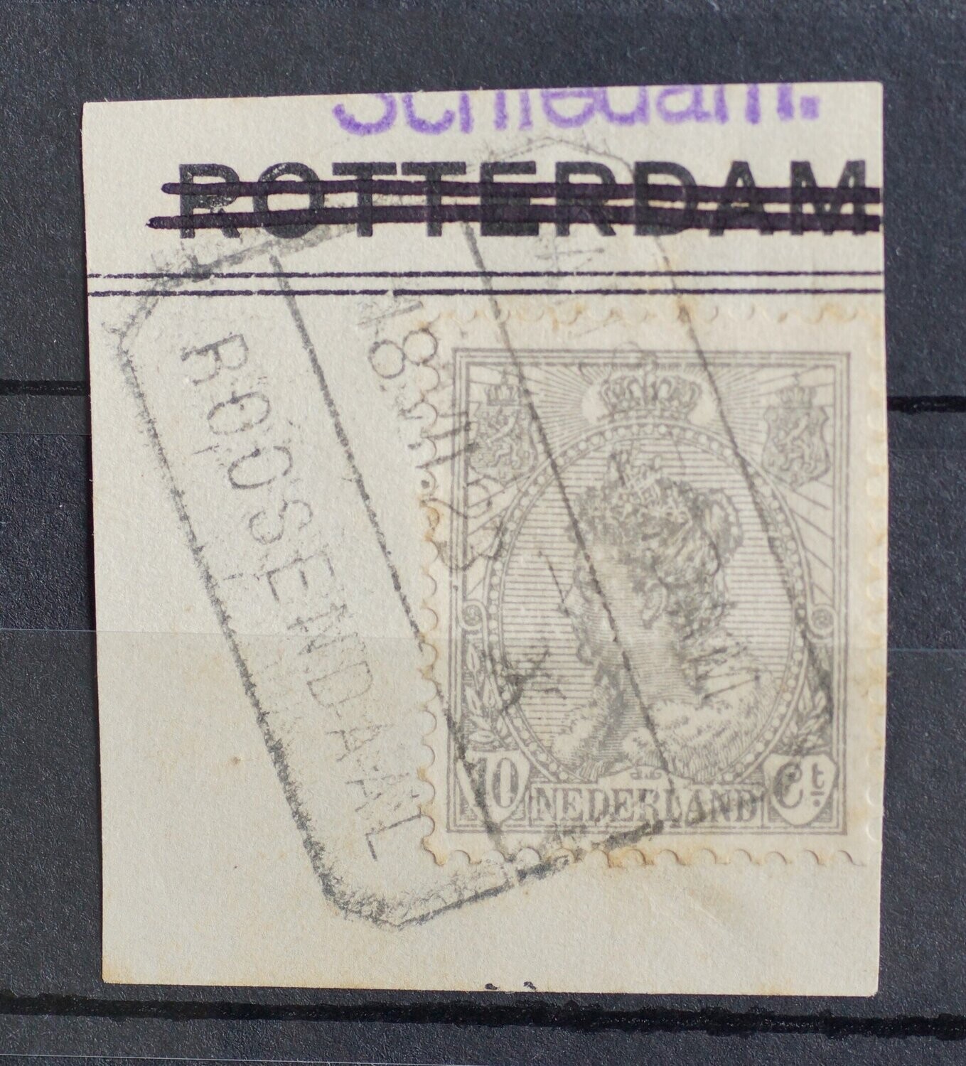 Amsterdam-Roosendaal X op NVPH 81