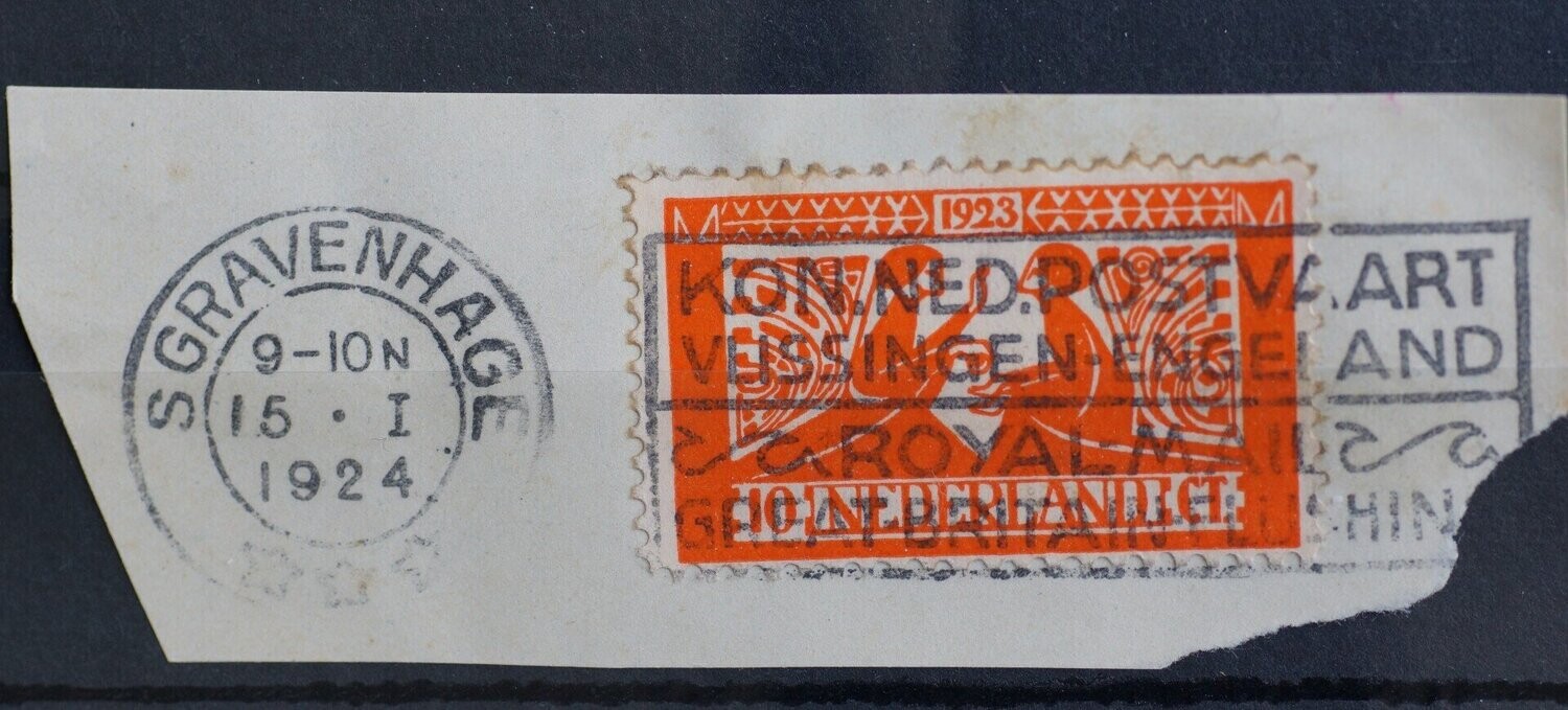machinestempel Den Haag op NVPH 135