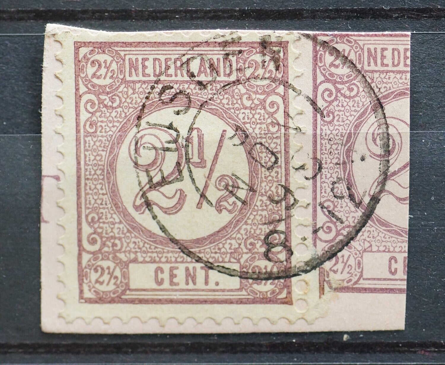 Eijsden op NVPH 33 op fragment briefkaart